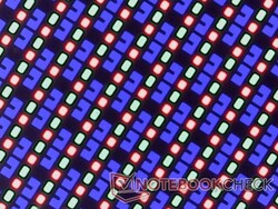 Scherpe subpixel array van de glanzende overlay