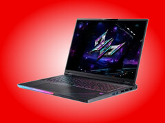 De nieuwe 18-inch gaminglaptop van Acer weegt ongeveer 3,5 kg.