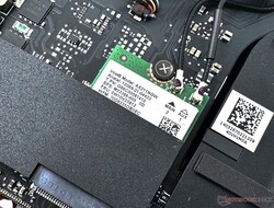De Intel Wi-Fi AX211 kaart biedt stabiele overdrachtssnelheden in de 5 GHz en 6 GHz banden