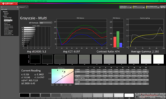 Grijswaarden vóór kalibratie