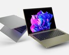 De Acer Swift Go 14 en Swift Go 16 zijn verkrijgbaar met AMD Ryzen 7000 of Intel Raptor Lake processoren. (Beeldbron: Acer)