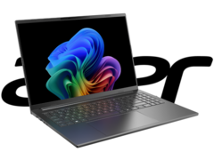 De Intel- en AMD-varianten voor de Aspire 16 AI-laptops hebben tot 16-inch OLED WUXGA+-panelen, terwijl de Qualcomm-varianten in plaats daarvan kiezen voor LCD WUXGA-schermen. (Afbeeldingsbron: Acer - Bewerkt)