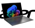 De Intel- en AMD-varianten voor de Aspire 16 AI-laptops hebben tot 16-inch OLED WUXGA+-panelen, terwijl de Qualcomm-varianten in plaats daarvan kiezen voor LCD WUXGA-schermen. (Afbeeldingsbron: Acer - Bewerkt)