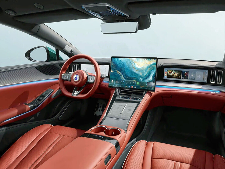 BYD's Denza Z9 GT interieur.