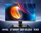 De MAG 272QP X50 is de tweede QD-OLED gamingmonitor van MSI met een verversingssnelheid van 500 Hz. (Afbeeldingsbron: MSI via ITHome)