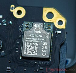 Permanent bevestigde WLAN-module