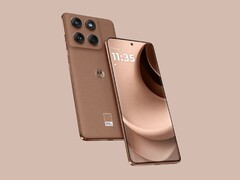 De Motorola Edge 60 Fusion in Mokka Mousse kan rechtstreeks bij Motorola gekocht worden. (Afbeeldingsbron: Motorola)