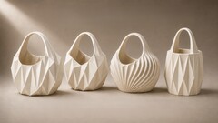 Zijn 3D-geprinte handtassen ook geschikt als louter decoratieve voorwerpen? Waarschijnlijk wel.