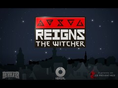 Reigns: The Witcher verschijnt op 25 februari. (Afbeelding bron: DevolverDigital via YouTube)