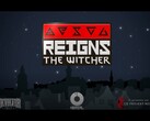 Reigns: The Witcher verschijnt op 25 februari. (Afbeelding bron: DevolverDigital via YouTube)