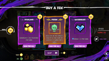 Afgebeeld: Een gameplay-screenshot van SPAM.