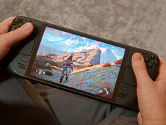 Het Steam Deck OLED. 