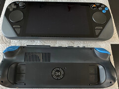 Dit Steam Deck prototype is aanzienlijk minder krachtig dan de verkoopeenheden. (Afbeeldingsbron: eBay - bewerkt)