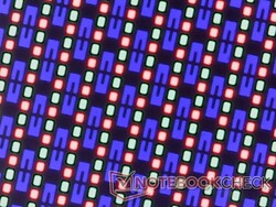 Scherpe OLED subpixel array van de glanzende overlay