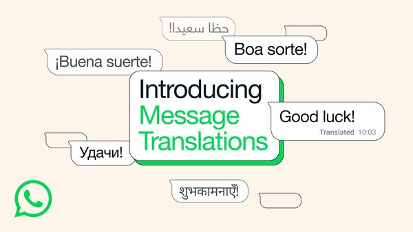 WhatsApp zegt dat de vertaling op het apparaat gebeurt om de privacy te behouden. (Afbeeldingsbron: WhatsApp)