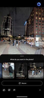 Camera Coach: Op AI gebaseerde scènedetectie