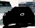 Er zijn opnieuw vermoedelijke afbeeldingen van de nieuwe Mini Countryman EV online gelekt, die een deel van de ontwerpbenadering van het nieuwe voertuig onthullen. (Afbeelding bron: cochespias1 op Instagram / Mini - bewerkt)