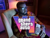Banner met de voorverkoopprijs van GTA 6, waarop Boobie Ike met contant geld te zien is