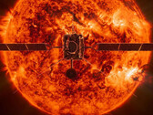 Het Solar Orbiter ruimteschip nadert de zon. Afgebeeld: conceptuele voorstelling van de Solar Orbiter sonde (Beeldbron: ESA)