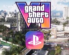 Het logo van GTA 6 wordt weergegeven naast het pictogram van de PlayStation-app