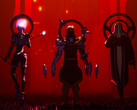 Gatekeeper Steam teaser met drie poortwachters op een rode achtergrond