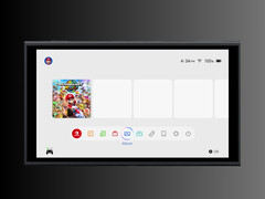 Startmenu Nintendo Switch 2 (Nintendo of America, Nintendo Today! app)