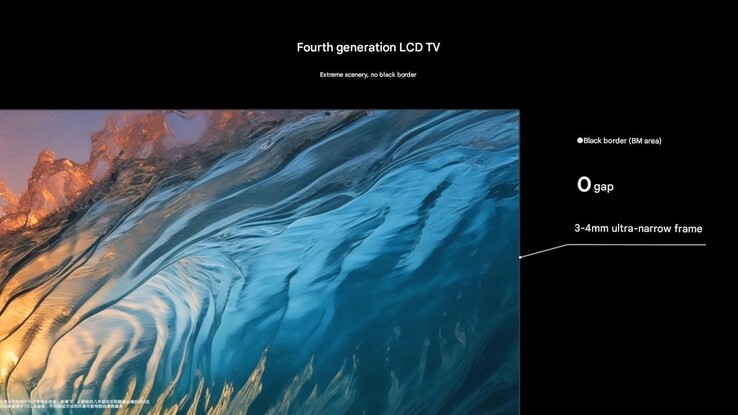 De TCL Q10L QD-Mini LED TV heeft een ZeroBorder ontwerp. (Afbeeldingsbron: TCL)