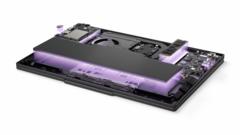 De modulaire onderdelen van de Lenovo ThinkPad T14s Gen 7.