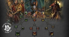 Warhammer 40.000: Darktide RPG skill tree preview (Bron: Fatshark)