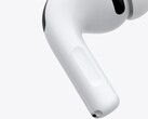 Naar verluidt zouden de volgende AirPods Pro-oordopjes een verbetering van de camera krijgen ten opzichte van de hier afgebeelde AirPods Pro 3. 