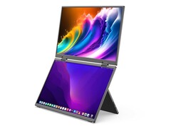 De SF15 Fold biedt twee displays (Afbeelding bron: Minix)