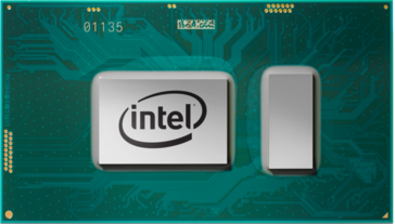 De Intel 'Kaby Lake-R' Core i5-8250U (voorkant)