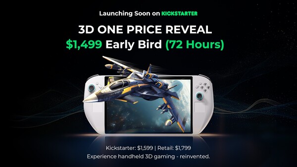 De Abxylute 3D One wordt over enkele dagen op Kickstarter gelanceerd. (Afbeeldingsbron: Abxylute)