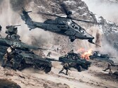 Battlefield 6, screenshot met legervoertuigen en gewapende figuranten afgebeeld, lijkt een sterke terugkeer voor de gamereeks te worden. (Afbeelding Bron: DICE) 