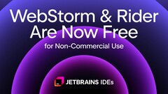 WebStorm en Rider van JetBrains kunnen gedownload worden voor niet-commercieel gebruik. (Afbeeldingsbron: JetBrains)