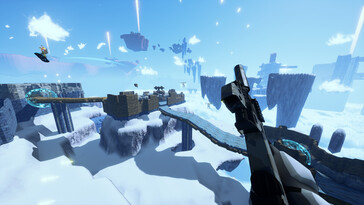 Afgebeeld: Een gameplay screenshot van Echo Point Nova.