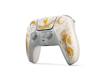 De Gold Ghost of Yotei Limited Edition DualSense-controller. (Afbeeldingsbron: PlayStation)