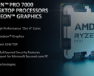 AMD heeft drie nieuwe, op Zen 4 gebaseerde "Pro"-processors voor desktops gelanceerd (afbeelding via AMD)
