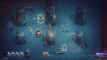 Een afbeelding van gevechten in Synthetik: Legion Rising.