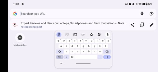 Gboard is het standaardtoetsenbord