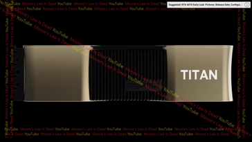 Nvidia Titan Ada render (afbeelding via Moore's Law is Dead)