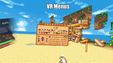 Afbeelding: Een screenshot van de gameplay van Stardew 3DVR.