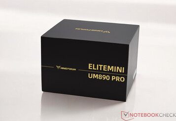 Minisforum EliteMini UM890 Pro. (Afbeeldingsbron: Notebookcheck)