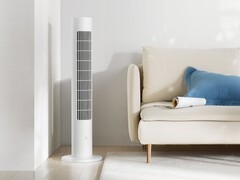 De Xiaomi Mijia Smart DC Inverter Tower Fan 2 kan 30% sneller draaien dan zijn voorganger. (Beeldbron: Xiaomi)