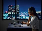De Zenbook Pro 14 Duo OLED is een compacte laptop met een secundair beeldscherm. (Afbeelding bron: ASUS)