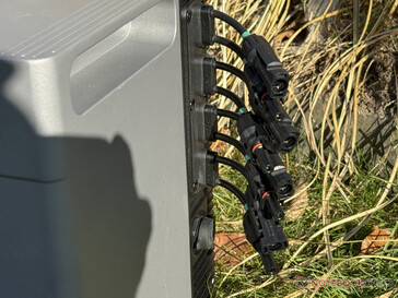 PV-ingangen van de vier MPPT