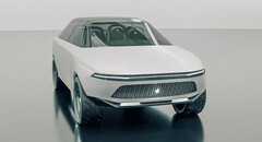 Gepatenteerd Apple Car concept render (afbeelding: Vanorama)