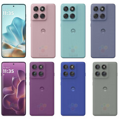 De Edge 60 en Edge 60 Pro, van boven naar beneden (bron: via WinFuture)