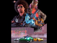 Artistieke weergave van een GTA Online overval. (Afbeeldingsbron: Rockstar)