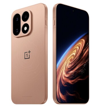 De OnePlus 16 in de kleurvariant „Mars Masterpiece“.